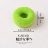 Retro wide-brimmed, high-elasticity hair ties, thick hair bands, colorful towel bands, hair ties, and Korean internet-famous hair accessories Item Picture